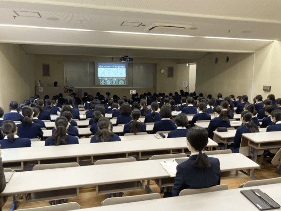 福岡雙葉高等学校 2022年12月9日講演会の写真