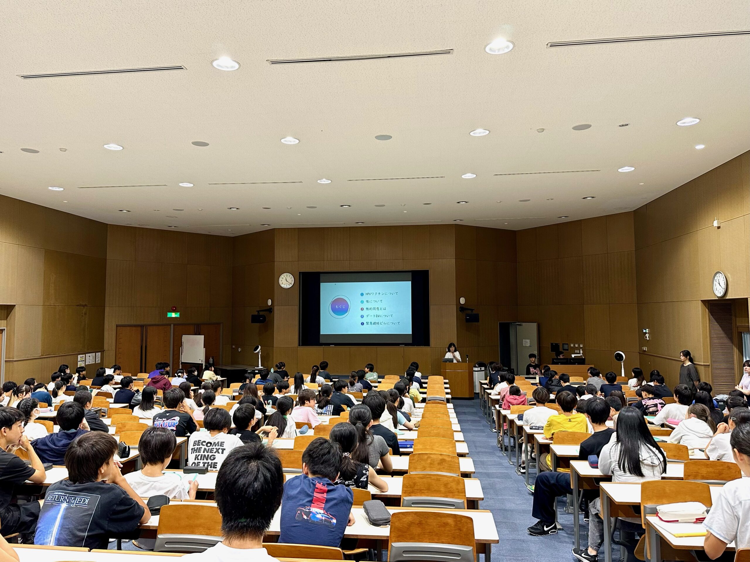 公文国際学園 講演会の様子